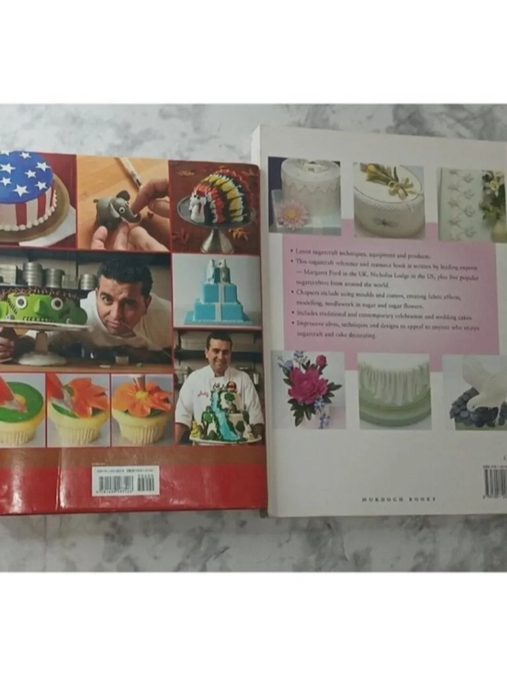 Cake Decorating Baking Book Bundle Cake Boss Buddy Valastro Sugarcraft 2 Books